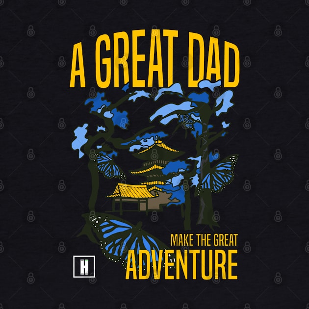 a great dad make great adventure recolor 04 by HCreatives